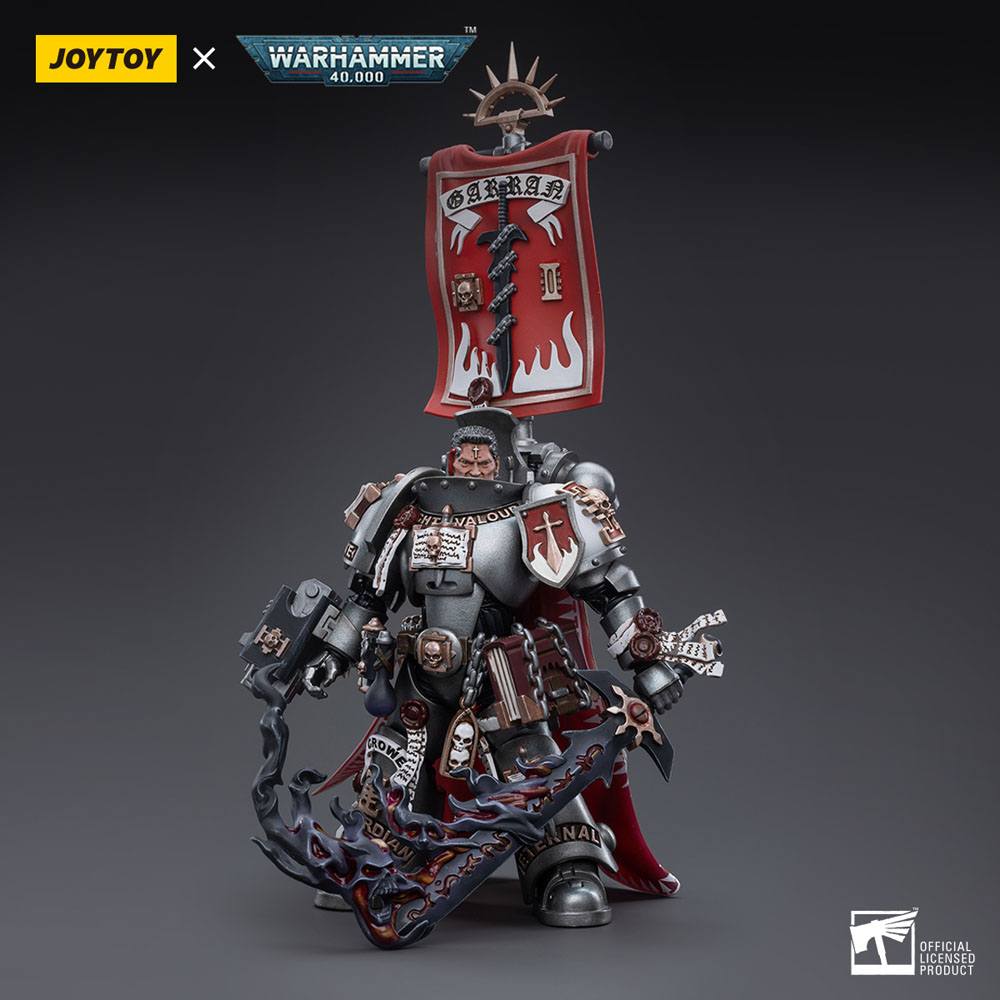 Warhammer 40k Action Figure 1/18 Grey Knights Castellan Crowe 12cm - Action Figures - Joy Toy (CN) - Hobby Figures UK