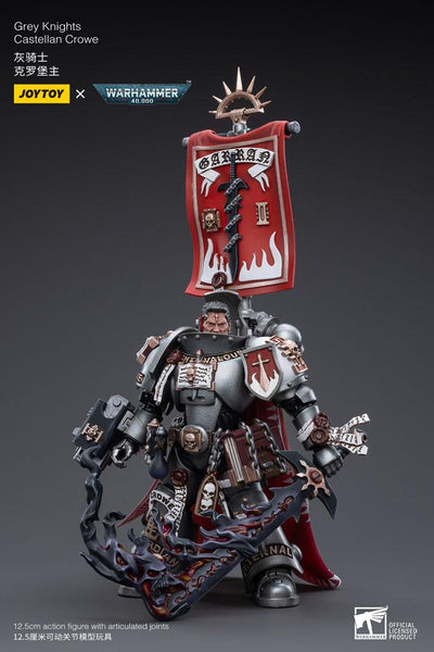 Warhammer 40k Action Figure 1/18 Grey Knights Castellan Crowe 12cm - Action Figures - Joy Toy (CN) - Hobby Figures UK