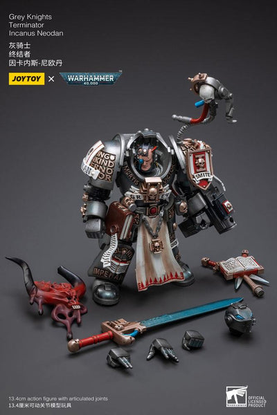 Warhammer 40k Action Figure 1/18 Grey Knights Terminator Incanus Neodan 13cm - Action Figures - Joy Toy (CN) - Hobby Figures UK