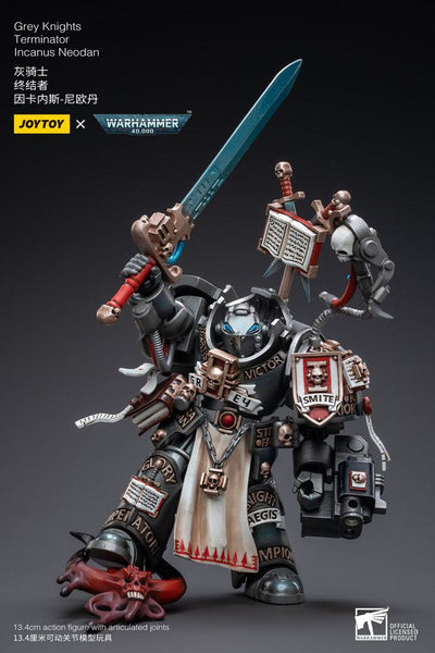Warhammer 40k Action Figure 1/18 Grey Knights Terminator Incanus Neodan 13cm - Action Figures - Joy Toy (CN) - Hobby Figures UK