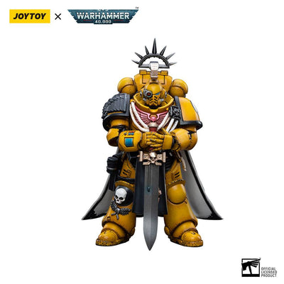 Warhammer 40k Action Figure 1/18 Imperial Fists Primaris Captain 12cm - Action Figures - Joy Toy (CN) - Hobby Figures UK