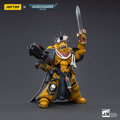 Warhammer 40k Action Figure 1/18 Imperial Fists Primaris Captain 12cm - Action Figures - Joy Toy (CN) - Hobby Figures UK