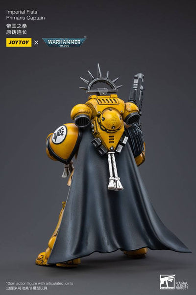 Warhammer 40k Action Figure 1/18 Imperial Fists Primaris Captain 12cm - Action Figures - Joy Toy (CN) - Hobby Figures UK