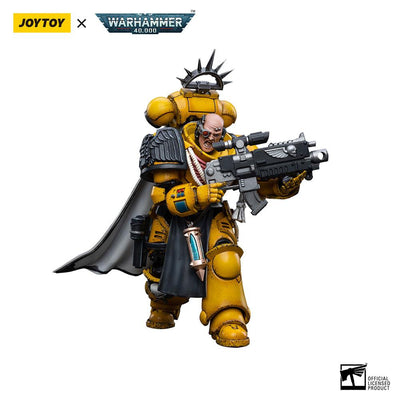 Warhammer 40k Action Figure 1/18 Imperial Fists Primaris Captain 12cm - Action Figures - Joy Toy (CN) - Hobby Figures UK