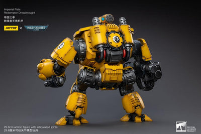 Warhammer 40k Action Figure 1/18 Imperial Fists Redemptor Dreadnought 30cm - Action Figures - Joy Toy (CN) - Hobby Figures UK