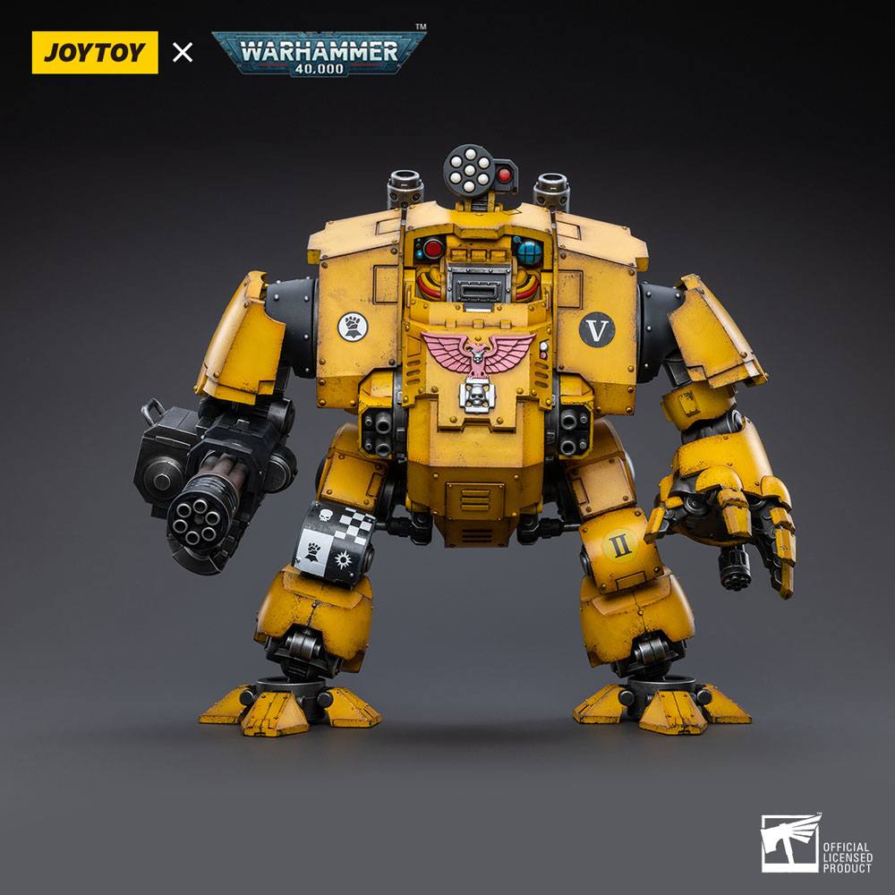 Warhammer 40k Action Figure 1/18 Imperial Fists Redemptor Dreadnought 30cm - Action Figures - Joy Toy (CN) - Hobby Figures UK