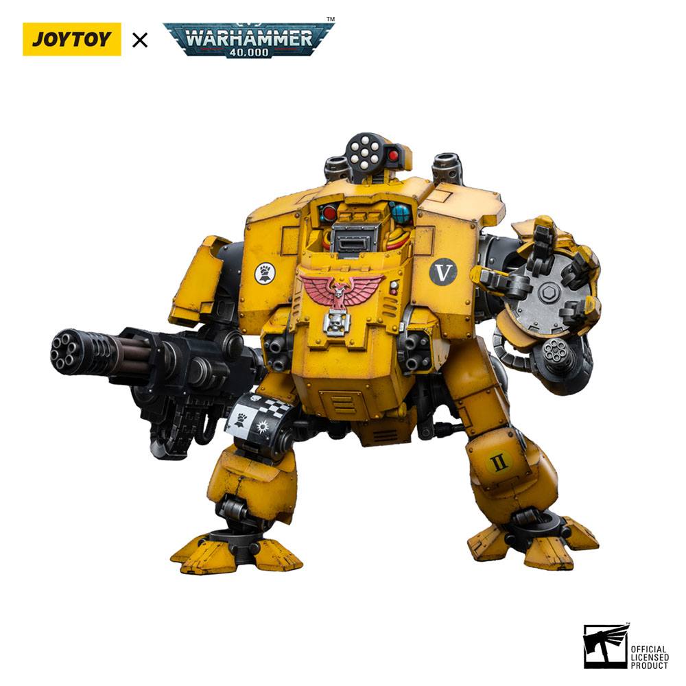 Warhammer 40k Action Figure 1/18 Imperial Fists Redemptor Dreadnought 30cm - Action Figures - Joy Toy (CN) - Hobby Figures UK