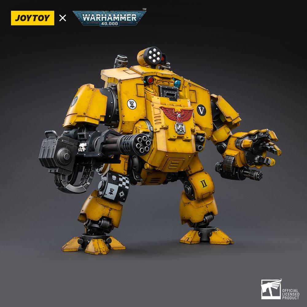 Warhammer 40k Action Figure 1/18 Imperial Fists Redemptor Dreadnought 30cm - Action Figures - Joy Toy (CN) - Hobby Figures UK