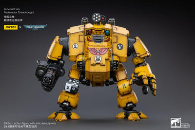 Warhammer 40k Action Figure 1/18 Imperial Fists Redemptor Dreadnought 30cm - Action Figures - Joy Toy (CN) - Hobby Figures UK