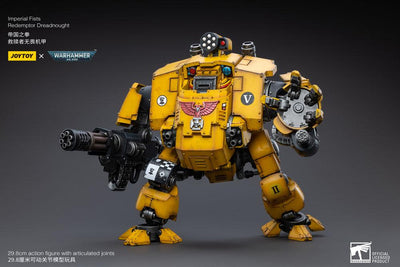 Warhammer 40k Action Figure 1/18 Imperial Fists Redemptor Dreadnought 30cm - Action Figures - Joy Toy (CN) - Hobby Figures UK
