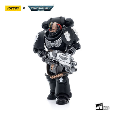 Warhammer 40k Action Figure 1/18 Iron Hands Intercessors Brother Ignar 12cm - Action Figures - Joy Toy (CN) - Hobby Figures UK