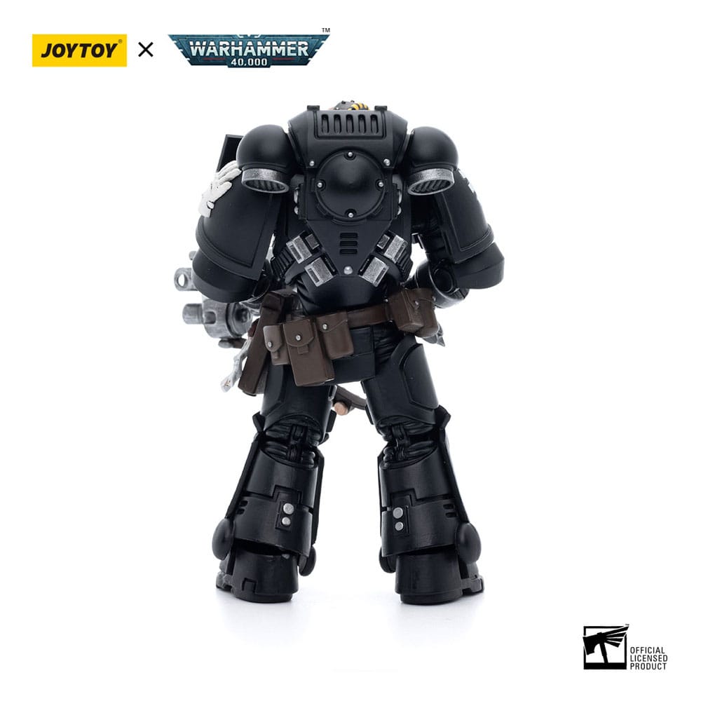 Warhammer 40k Action Figure 1/18 Iron Hands Intercessors Brother Ignar 12cm - Action Figures - Joy Toy (CN) - Hobby Figures UK