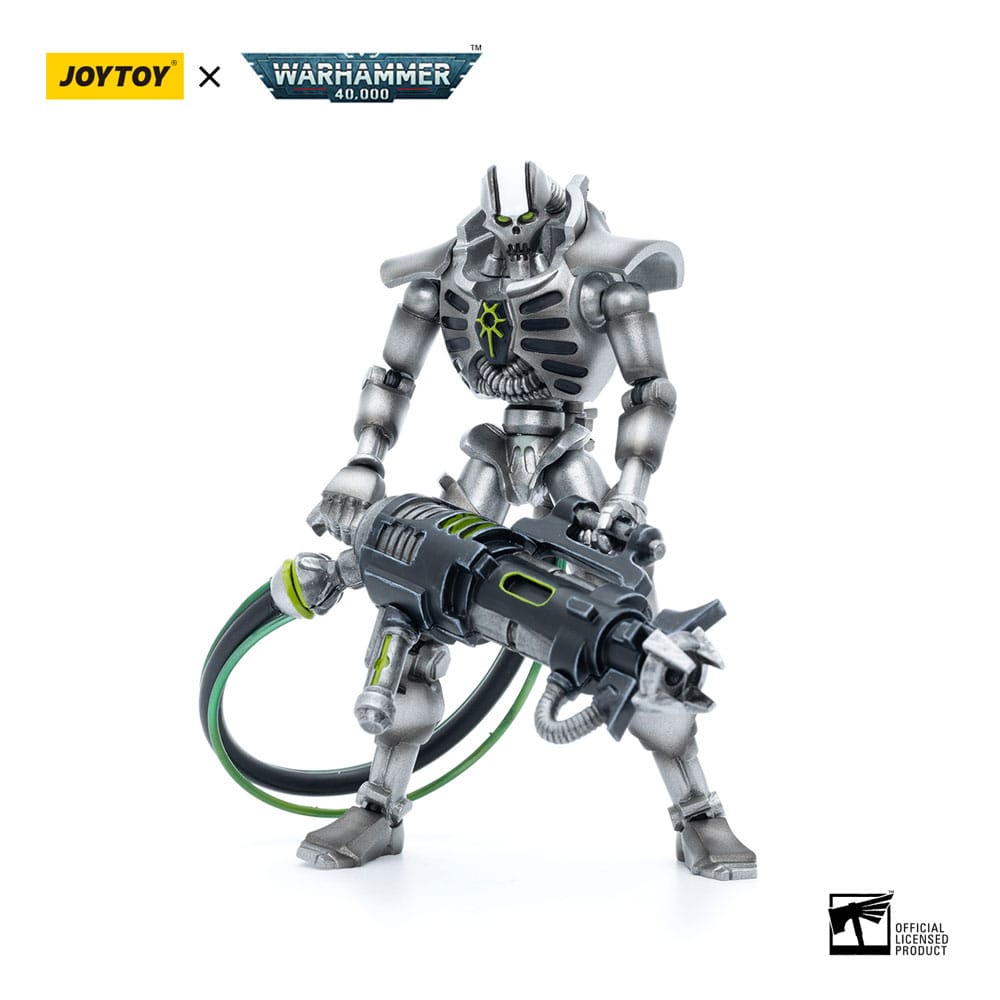 Warhammer 40k Action Figure 1/18 Necrons Sautekh Dynasty Immortal with Tesla Carbine 12cm