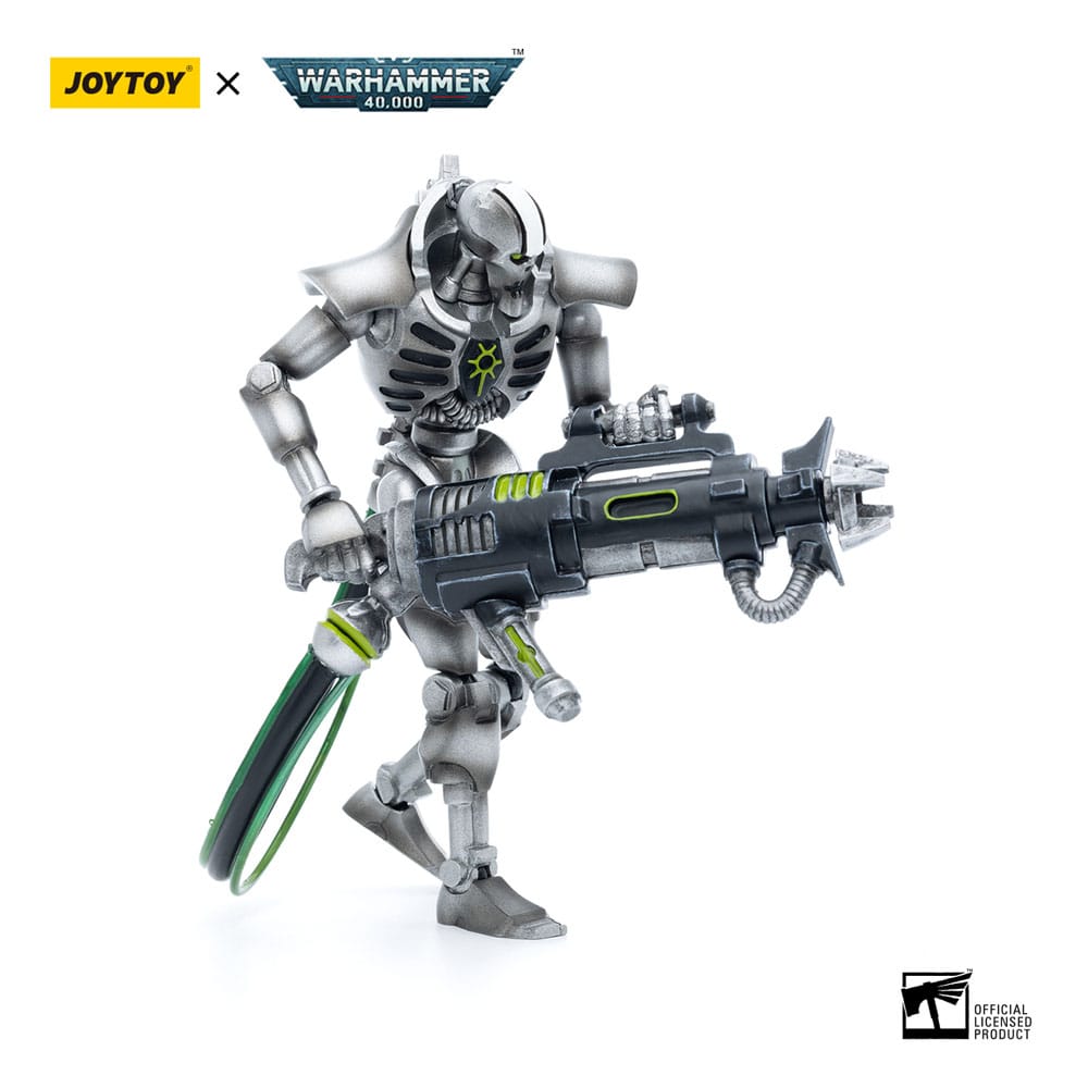 Warhammer 40k Action Figure 1/18 Necrons Sautekh Dynasty Immortal with Tesla Carbine 12cm - Action Figures - Joy Toy (CN) - Hobby Figures UK