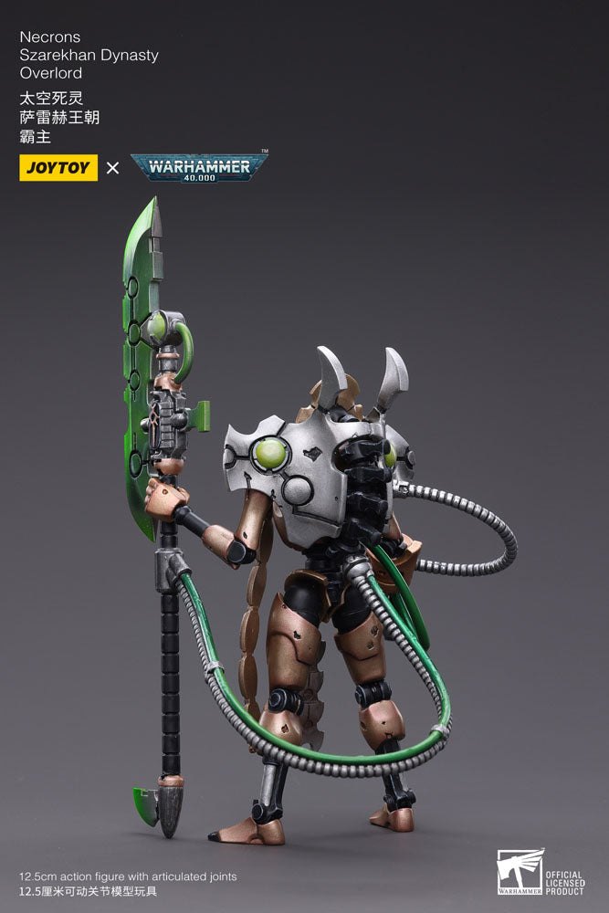 Warhammer 40k Action Figure 1/18 Necrons Szarekhan Dynasty Overlord 12cm - Action Figures - Joy Toy (CN) - Hobby Figures UK