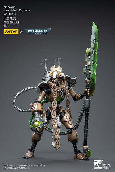 Warhammer 40k Action Figure 1/18 Necrons Szarekhan Dynasty Overlord 12cm - Action Figures - Joy Toy (CN) - Hobby Figures UK