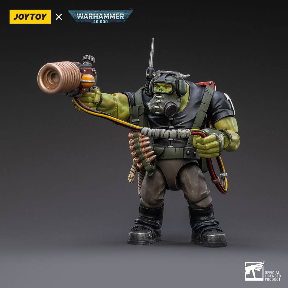 Warhammer 40k Action Figure 1/18 Ork Kommandos Comms Boy Wagzuk 13cm - Action Figures - Joy Toy (CN) - Hobby Figures UK