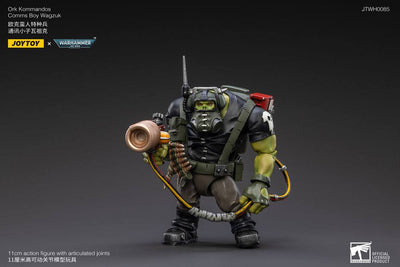 Warhammer 40k Action Figure 1/18 Ork Kommandos Comms Boy Wagzuk 13cm - Action Figures - Joy Toy (CN) - Hobby Figures UK