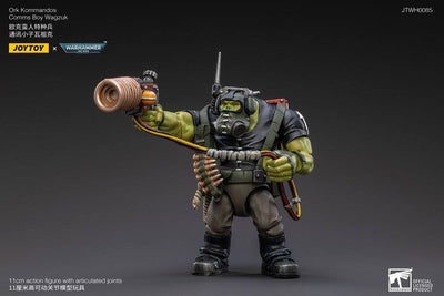 Warhammer 40k Action Figure 1/18 Ork Kommandos Comms Boy Wagzuk 13cm - Action Figures - Joy Toy (CN) - Hobby Figures UK
