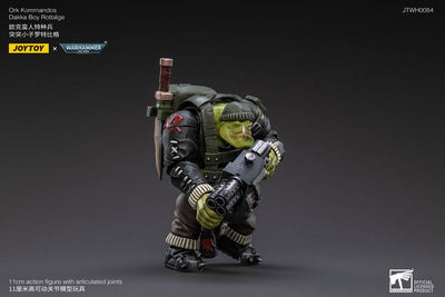Warhammer 40k Action Figure 1/18 Ork Kommandos Dakka Boy Rotbilge 13cm - Action Figures - Joy Toy (CN) - Hobby Figures UK