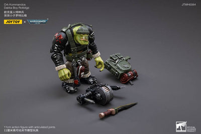 Warhammer 40k Action Figure 1/18 Ork Kommandos Dakka Boy Rotbilge 13cm - Action Figures - Joy Toy (CN) - Hobby Figures UK