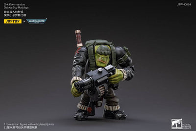 Warhammer 40k Action Figure 1/18 Ork Kommandos Dakka Boy Rotbilge 13cm - Action Figures - Joy Toy (CN) - Hobby Figures UK