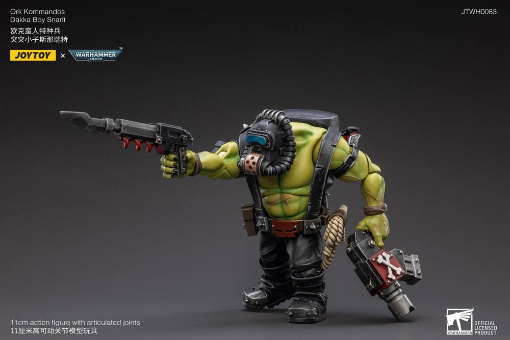 Warhammer 40k Action Figure 1/18 Ork Kommandos Dakka Boy Snarit 13cm - Action Figures - Joy Toy (CN) - Hobby Figures UK