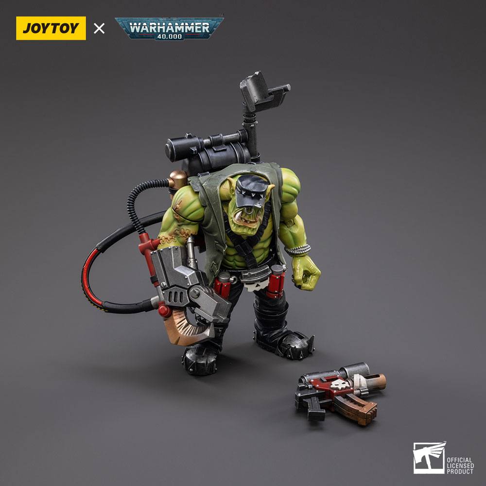 Warhammer 40k Action Figure 1/18 Ork Kommandos Nob Nazbog 13cm - Action Figures - Joy Toy (CN) - Hobby Figures UK