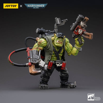 Warhammer 40k Action Figure 1/18 Ork Kommandos Nob Nazbog 13cm - Action Figures - Joy Toy (CN) - Hobby Figures UK