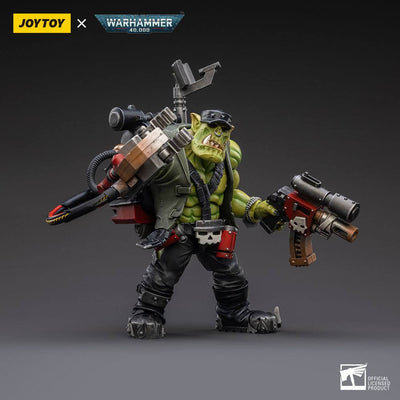 Warhammer 40k Action Figure 1/18 Ork Kommandos Nob Nazbog 13cm - Action Figures - Joy Toy (CN) - Hobby Figures UK