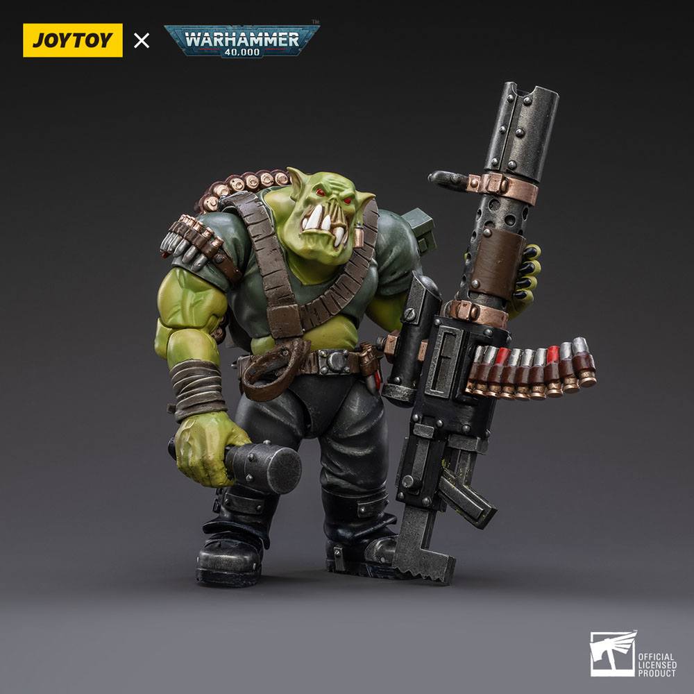 Warhammer 40k Action Figure 1/18 Ork Kommandos Snipa Boy Balrukk 13cm - Action Figures - Joy Toy (CN) - Hobby Figures UK