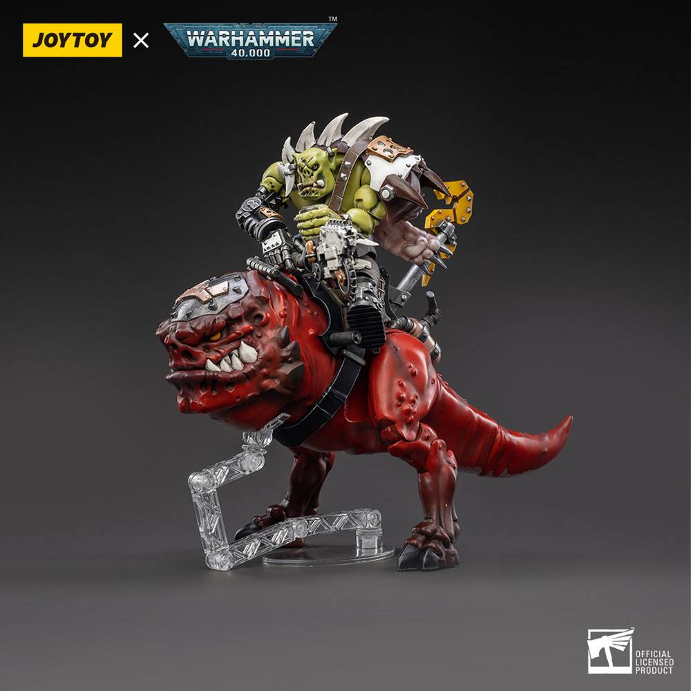 Warhammer 40k Action Figure 1/18 Orks Squighog Nob On Smasha Squig - Action Figures - Joy Toy (CN) - Hobby Figures UK