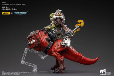 Warhammer 40k Action Figure 1/18 Orks Squighog Nob On Smasha Squig - Action Figures - Joy Toy (CN) - Hobby Figures UK