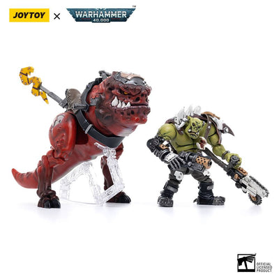 Warhammer 40k Action Figure 1/18 Orks Squighog Nob On Smasha Squig - Action Figures - Joy Toy (CN) - Hobby Figures UK