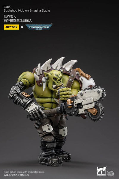 Warhammer 40k Action Figure 1/18 Orks Squighog Nob On Smasha Squig - Action Figures - Joy Toy (CN) - Hobby Figures UK