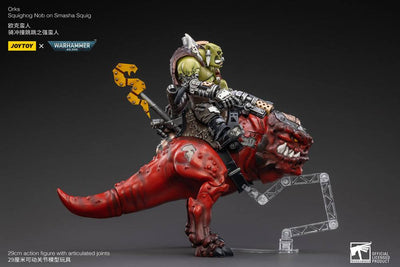 Warhammer 40k Action Figure 1/18 Orks Squighog Nob On Smasha Squig - Action Figures - Joy Toy (CN) - Hobby Figures UK