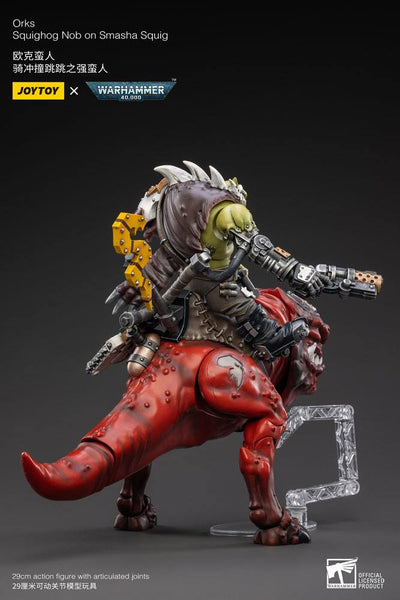 Warhammer 40k Action Figure 1/18 Orks Squighog Nob On Smasha Squig - Action Figures - Joy Toy (CN) - Hobby Figures UK