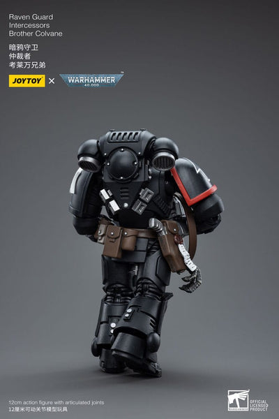 Warhammer 40k Action Figure 1/18 Raven Guard Intercessors Brother Colvane 12cm - Action Figures - Joy Toy (CN) - Hobby Figures UK