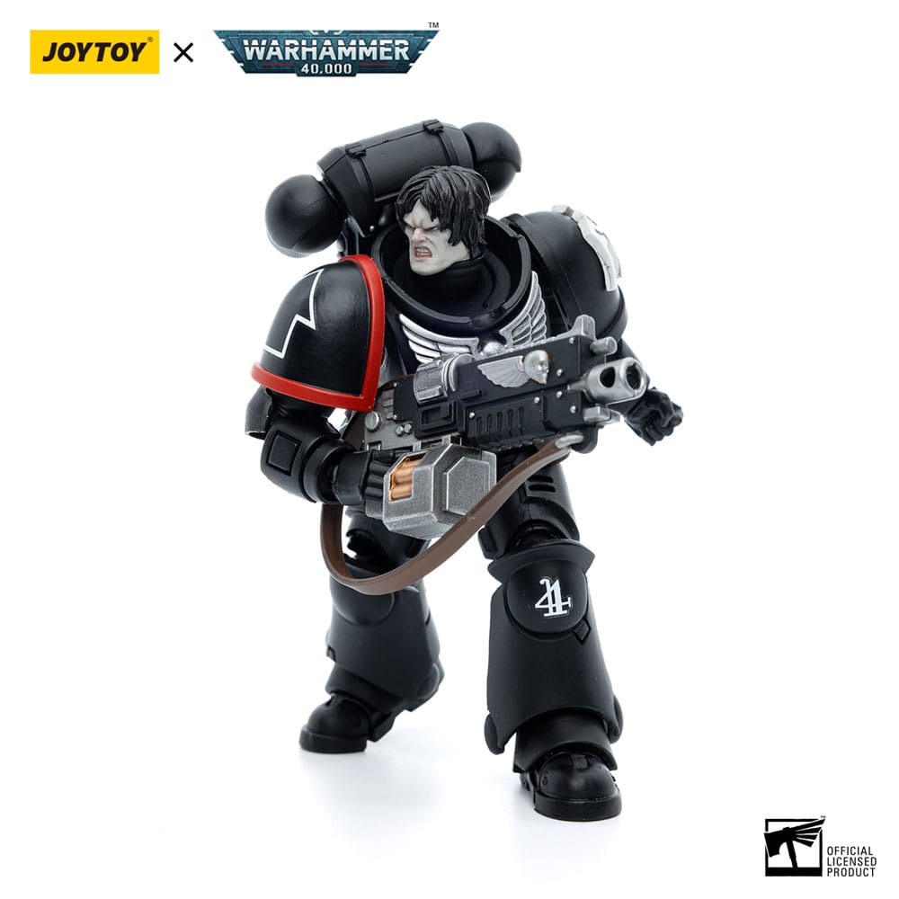 Warhammer 40k Action Figure 1/18 Raven Guard Intercessors Brother Colvane 12cm - Action Figures - Joy Toy (CN) - Hobby Figures UK