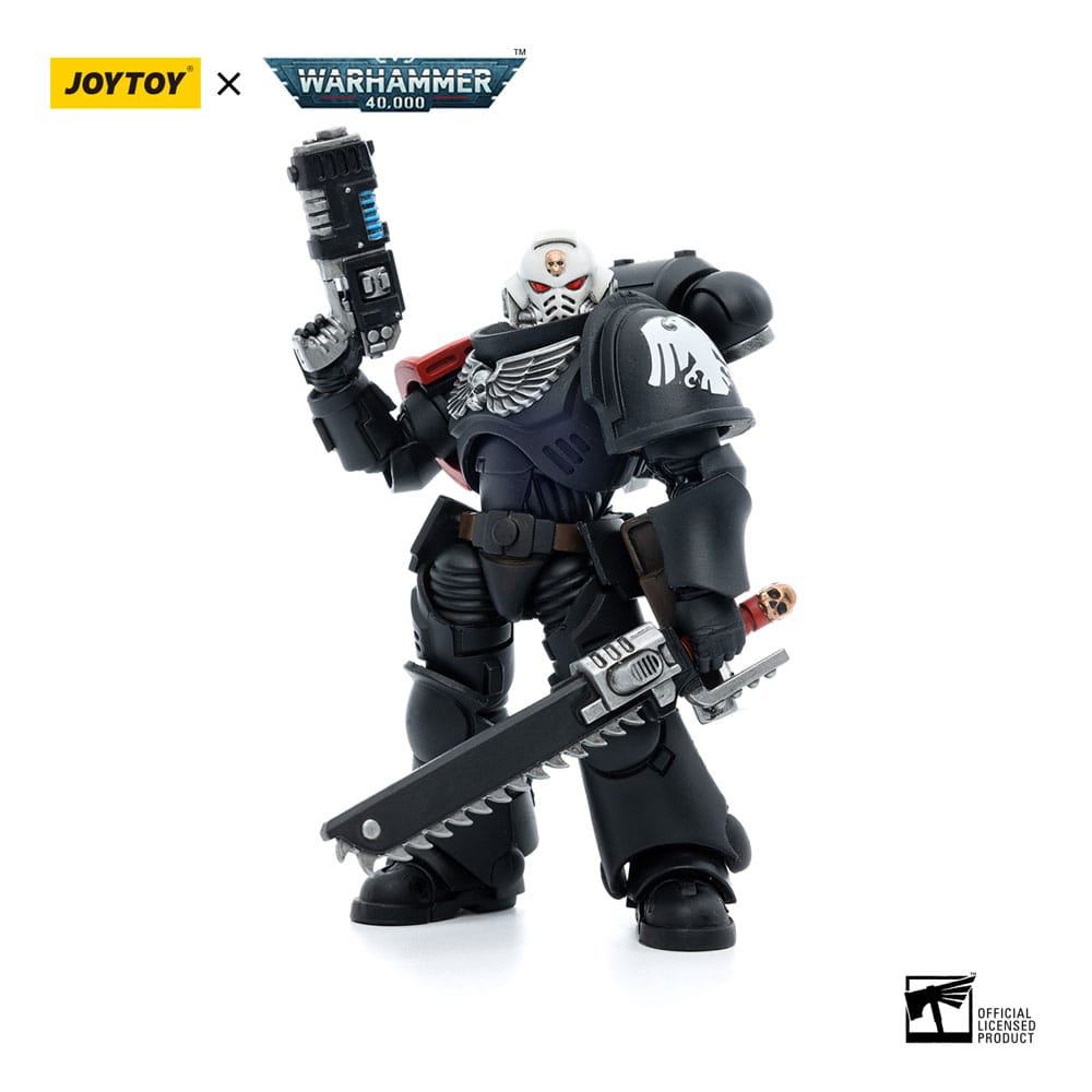 Warhammer 40k Action Figure 1/18 Raven Guard Intercessors Sergeant Ashan 12cm - Action Figures - Joy Toy (CN) - Hobby Figures UK