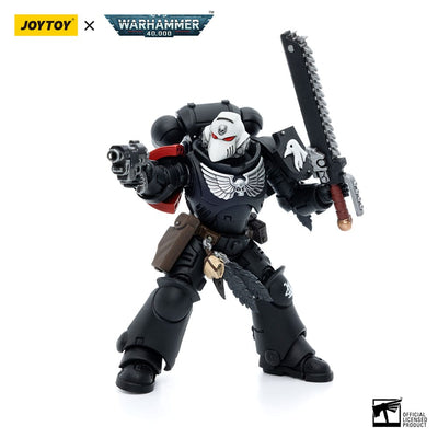 Warhammer 40k Action Figure 1/18 Raven Guard Intercessors Sergeant Rychas 12cm - Action Figures - Joy Toy (CN) - Hobby Figures UK