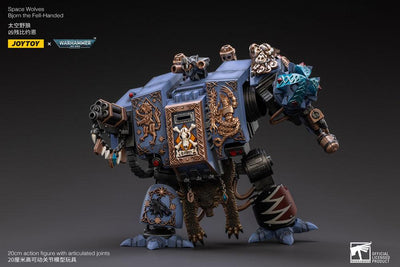 Warhammer 40k Action Figure 1/18 Space Wolves Bjorn the Fell-Handed 19cm - Action Figures - Joy Toy (CN) - Hobby Figures UK