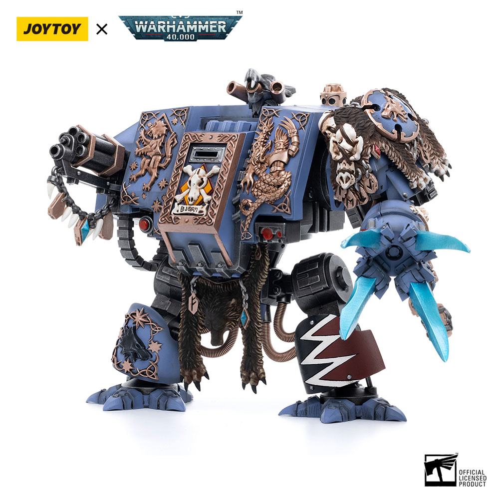 Warhammer 40k Action Figure 1/18 Space Wolves Bjorn the Fell-Handed 19cm - Action Figures - Joy Toy (CN) - Hobby Figures UK