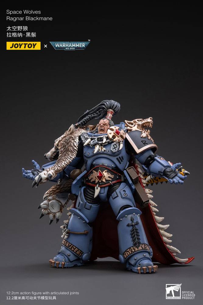 Warhammer 40k Action Figure 1/18 Space Wolves Ragnar – Hobby Figures