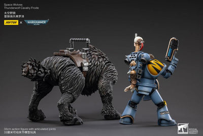 Warhammer 40k Action Figure 1/18 Space Wolves Thunderwolf Cavalry Frode - Action Figures - Joy Toy (CN) - Hobby Figures UK