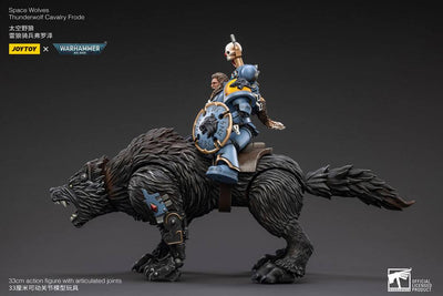 Warhammer 40k Action Figure 1/18 Space Wolves Thunderwolf Cavalry Frode - Action Figures - Joy Toy (CN) - Hobby Figures UK