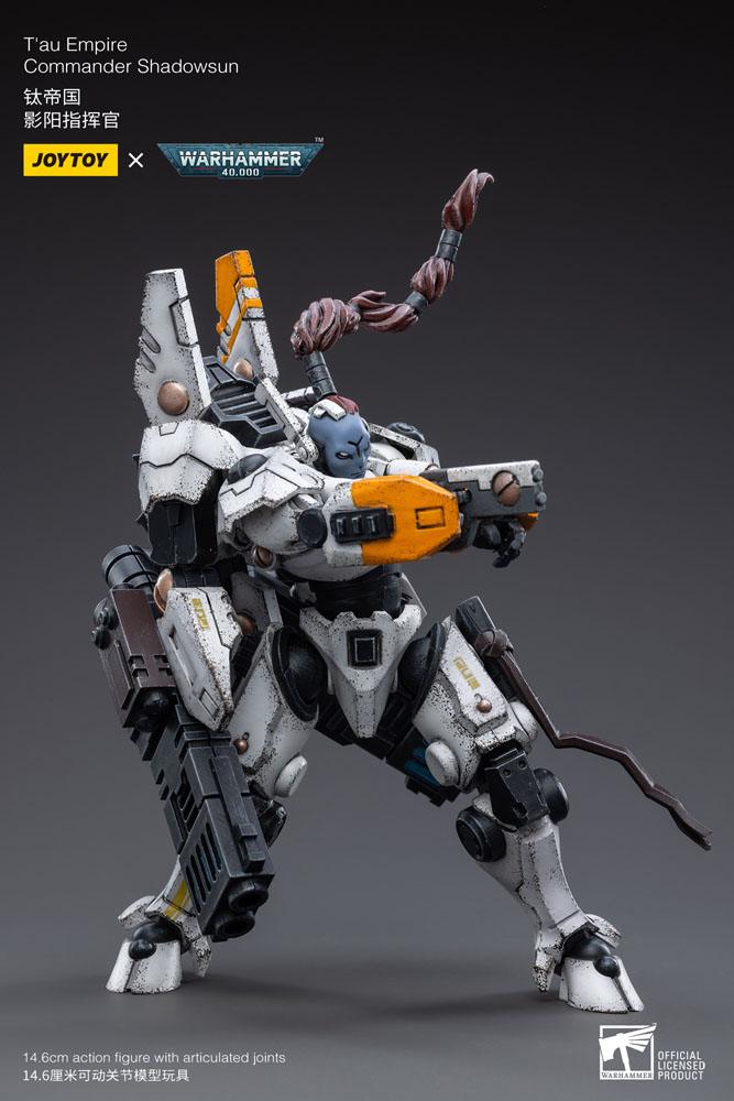 JoyToy Warhammer 40K – Commander Shadowsun T'au Empire – Action Figure 1/18 Dipinta - Foto 5