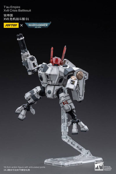 Warhammer 40k Action Figure 1/18 T'au Empire Xv8 Crisis Battlesuit 01 18cm - Action Figures - Joy Toy (CN) - Hobby Figures UK