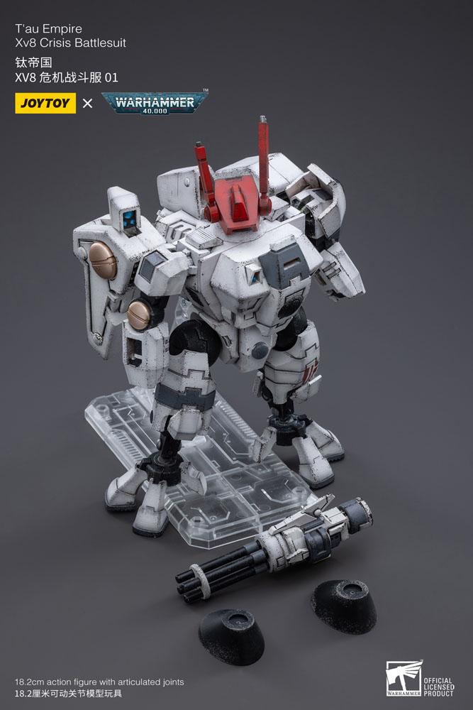 Warhammer 40k Action Figure 1/18 T'au Empire Xv8 Crisis Battlesuit 01 18cm - Action Figures - Joy Toy (CN) - Hobby Figures UK