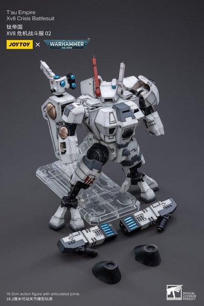 Warhammer 40k Action Figure 1/18 T'au Empire Xv8 Crisis Battlesuit 02 18cm - Action Figures - Joy Toy (CN) - Hobby Figures UK